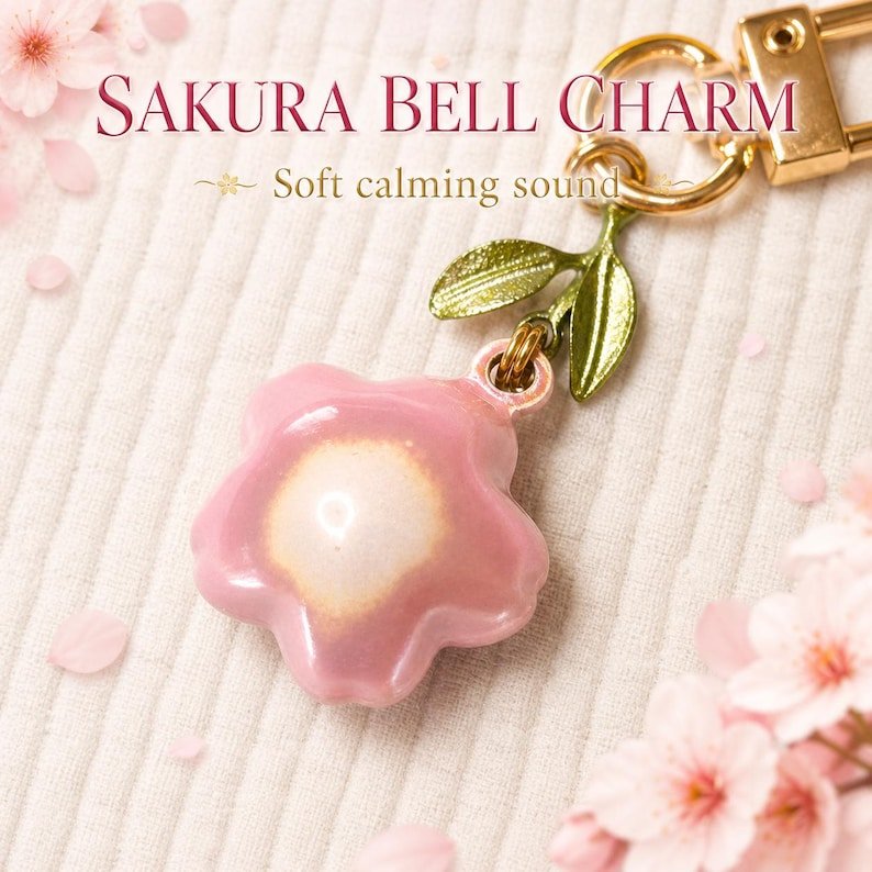 Plump Japanese Sakura Charms